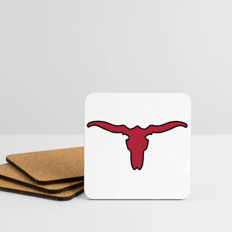 corno 2c Sottobicchieri (set da 4 pezzi)