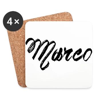 Marco - Untersetzer (4er-Set) - Weiß - Vorne