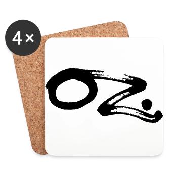 OZ - Untersetzer (4er-Set) - Weiß - Vorne