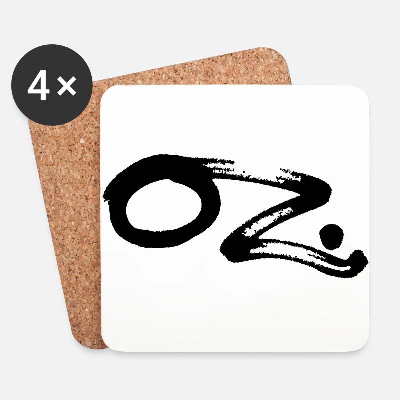 OZ - Untersetzer (4er-Set) - Weiß