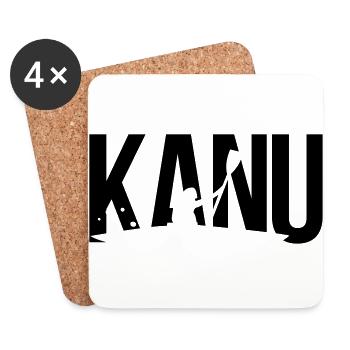 kanu - Untersetzer (4er-Set) - Weiß - Vorne
