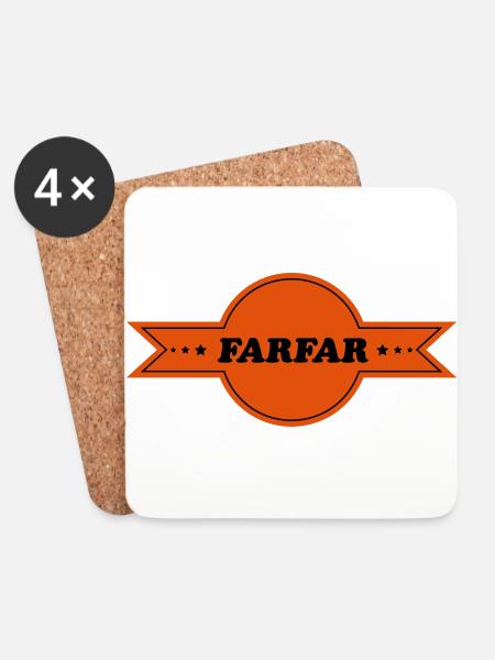 FARFAR 111 - Coasters (set of 4) - white