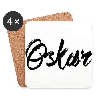 Oskar - Untersetzer (4er-Set) - Weiß - Vorne