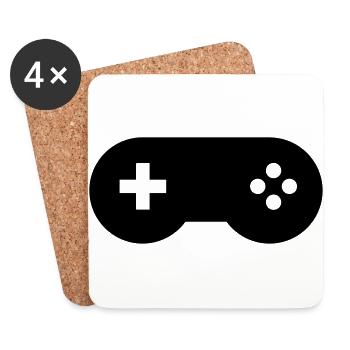 Controller 2 - Untersetzer (4er-Set) - Weiß - Vorne
