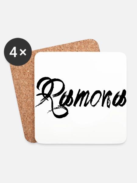 Ramona - Untersetzer (4er-Set) - Weiß