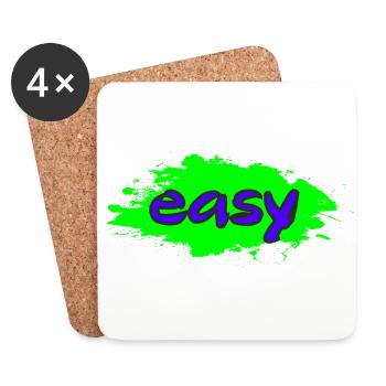 easy - Untersetzer (4er-Set) - Weiß - Vorne