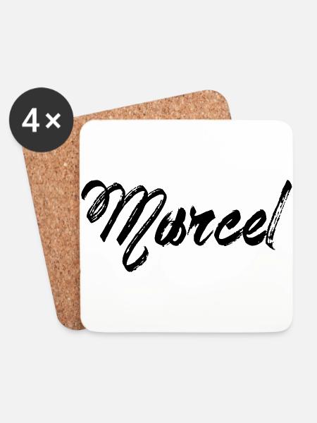 Marcel - Coasters (set of 4) - white