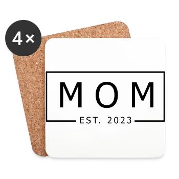 MAMA 2023 - Untersetzer (4er-Set) - Weiß - Vorne