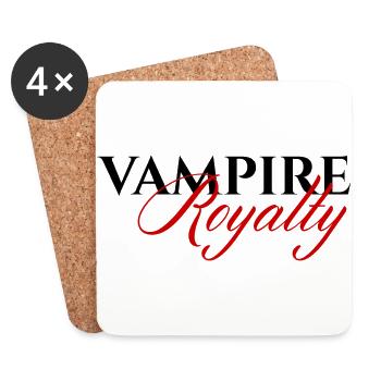 Fantastique / Vampire / Dracula: Vampire Droits - Dessous de verre (lot de 4) - blanc - Devant