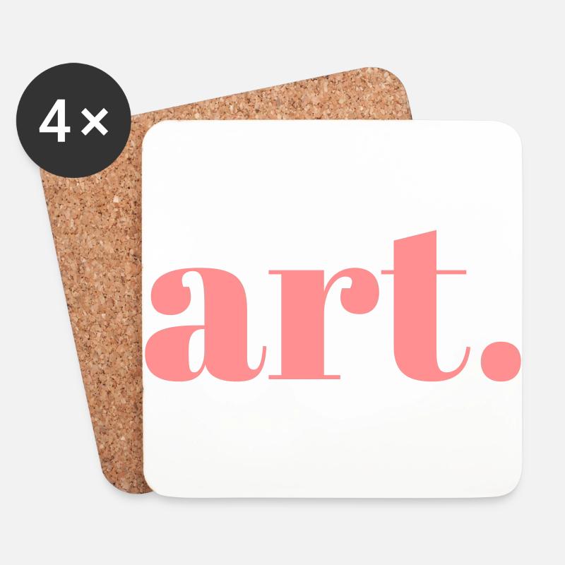art. - Untersetzer (4er-Set) - Weiß