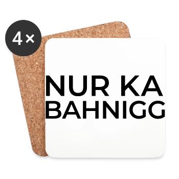 Ka Bahnigg - Untersetzer (4er-Set) - Weiß - Vorne