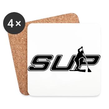 sup racing - Coasters (set of 4) - white - Front