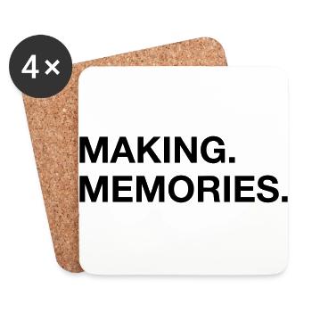 making memories - Coasters (set of 4) - white - Front