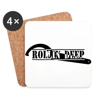 ROLLI DEEP - Dessous de verre (lot de 4) - blanc - Devant