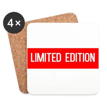Limited Edition - Coasters (set of 4) - white - Front