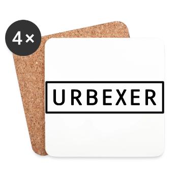 Urbexer - Coasters (set of 4) - white - Front