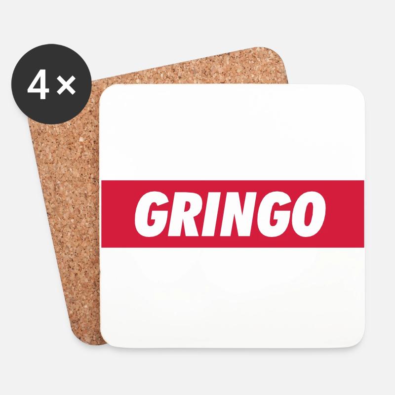 Gringo - Untersetzer (4er-Set) - Weiß