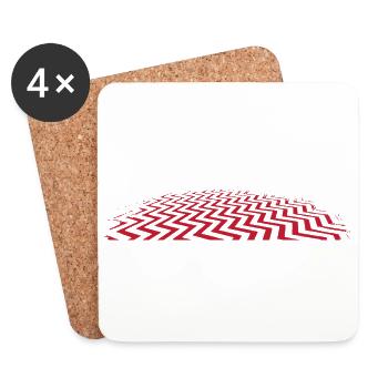 TP - Untersetzer (4er-Set) - Weiß - Vorne