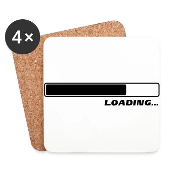 Loading Loading loader 2c - Coasters (set of 4) - white - Front