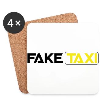 Fake Taxi - Coasters (set of 4) - white - Front