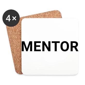 Mentor - Untersetzer (4er-Set) - Weiß - Vorne