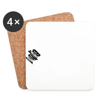 Punk Rock Punk Rock Music Festival Gift - Coasters (set of 4) - white - Front