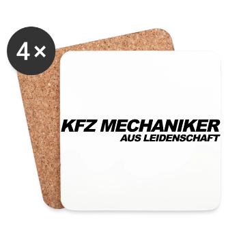 Funny Mechanic Saying Car Mechanics Gift - Coasters (set of 4) - white - Front