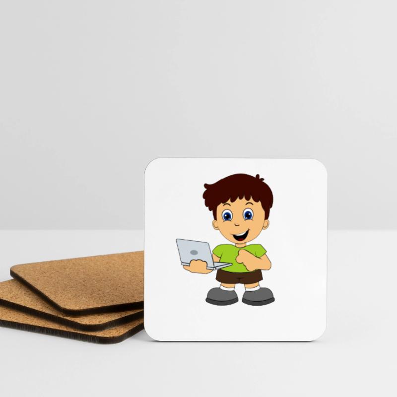 Computer Nerd Internet Coasters (set of 4)