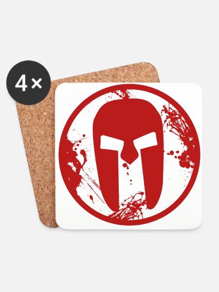 spartan - Untersetzer (4er-Set) - Weiß