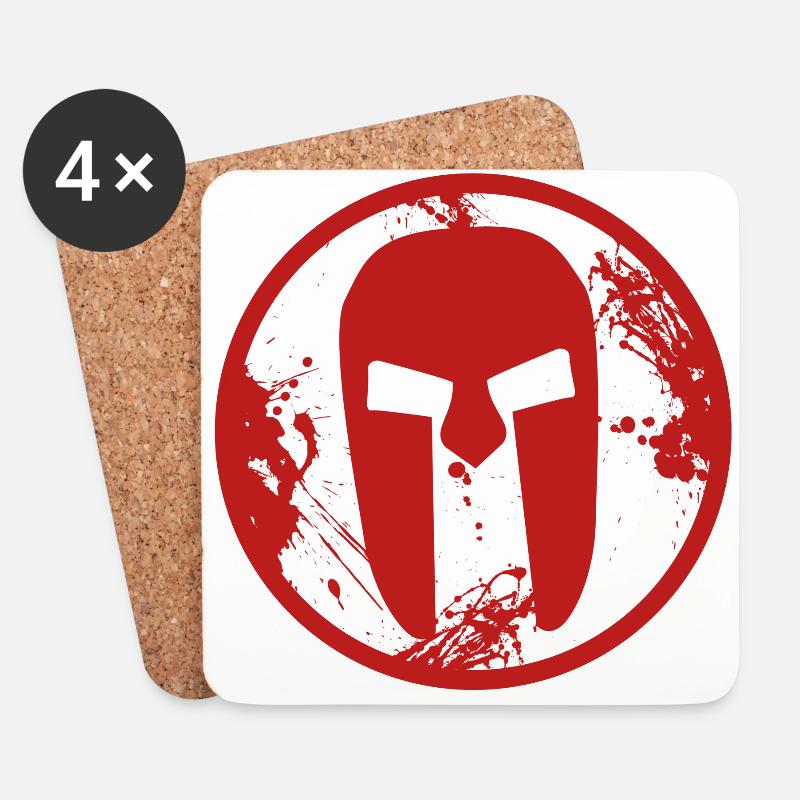 spartan - Untersetzer (4er-Set) - Weiß