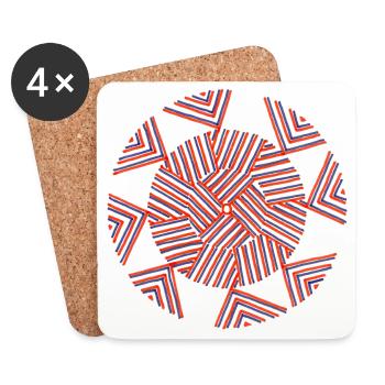 Who Knows? - Coasters (set of 4) - white - Front