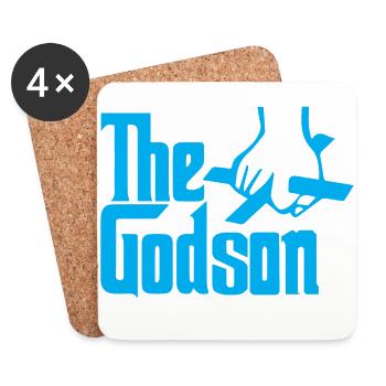 le Godson - Dessous de verre (lot de 4) - blanc - Devant