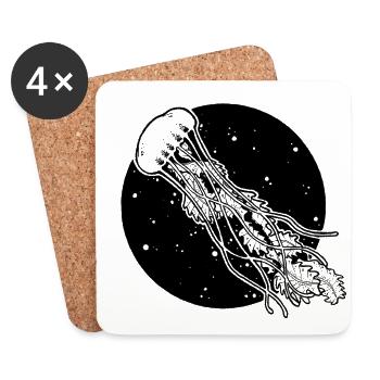 93 - Coasters (set of 4) - white - Front