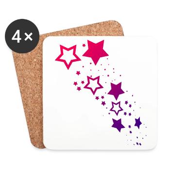 Starfall - Coasters (set of 4) - white - Front