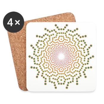 San Pedro - Coasters (set of 4) - white - Front