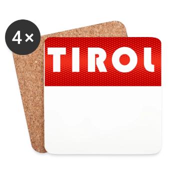 Tyrol - Coasters (set of 4) - white - Front