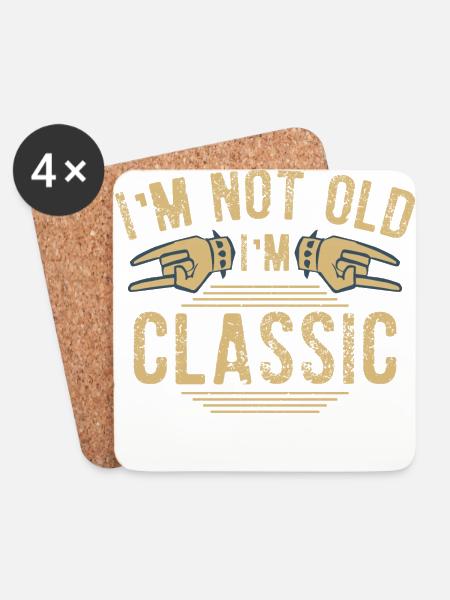 Gute Musik - Coasters (set of 4) - white