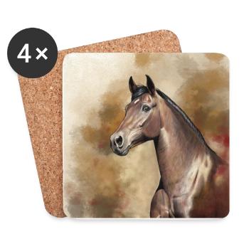 Fall Bai - Coasters (set of 4) - white - Front