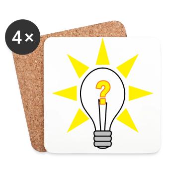 Gute Idee - Untersetzer (4er-Set) - Weiß - Vorne