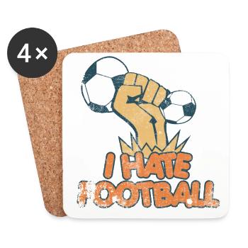 Goalkeeper Goalkeeper Soccer Player Football Gift - Coasters (set of 4) - white - Front