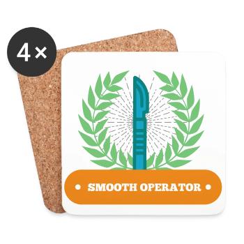 Surgeon General Practitioner Doctor Funny Gift - Coasters (set of 4) - white - Front