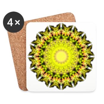 crea - Coasters (set of 4) - white - Front