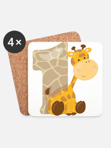 SAFARI - Untersetzer (4er-Set) - Weiß