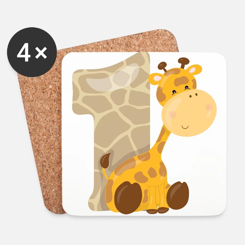SAFARI - Untersetzer (4er-Set) - Weiß