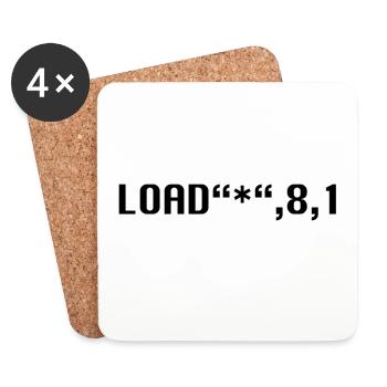 Command - Coasters (set of 4) - white - Front