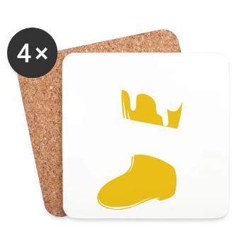 Das Boot - Coasters (set of 4) - white - Front