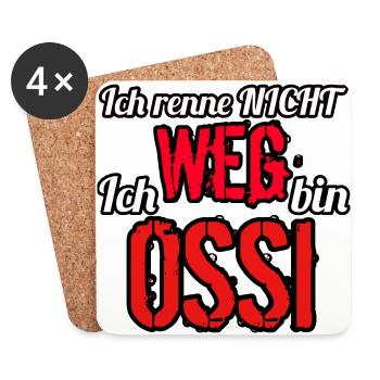 Ossi - Untersetzer (4er-Set) - Weiß - Vorne