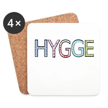 Hygge - Untersetzer (4er-Set) - Weiß - Vorne