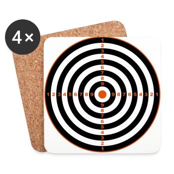 Target - Coasters (set of 4) - white - Front