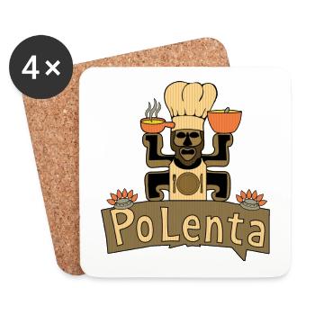 POLENTA - Untersetzer (4er-Set) - Weiß - Vorne